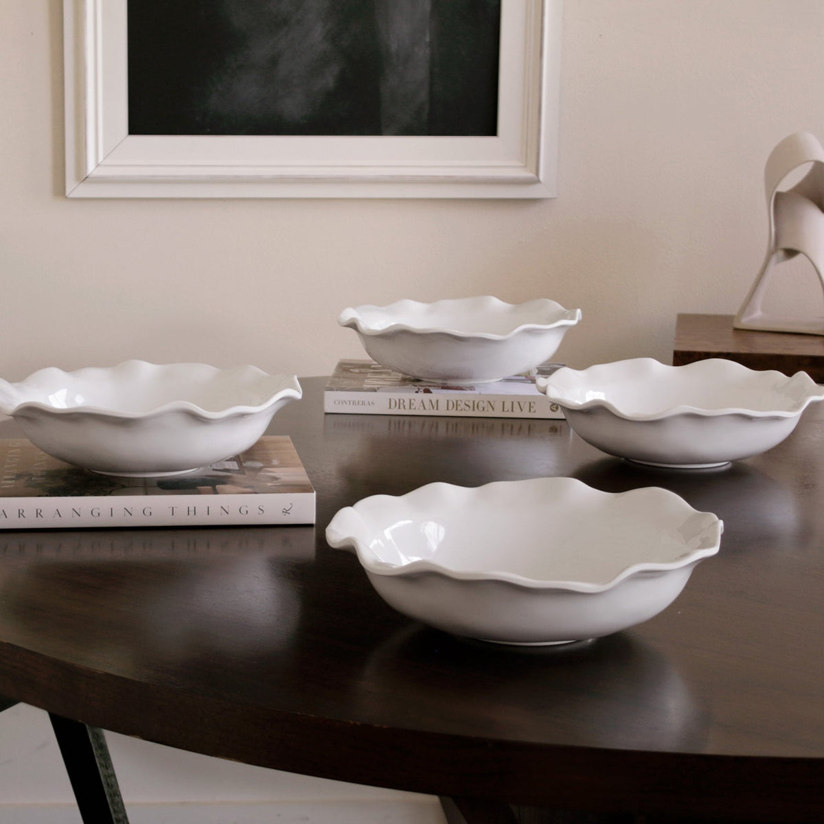 VIDA Havana Medium Pasta Bowl (White)