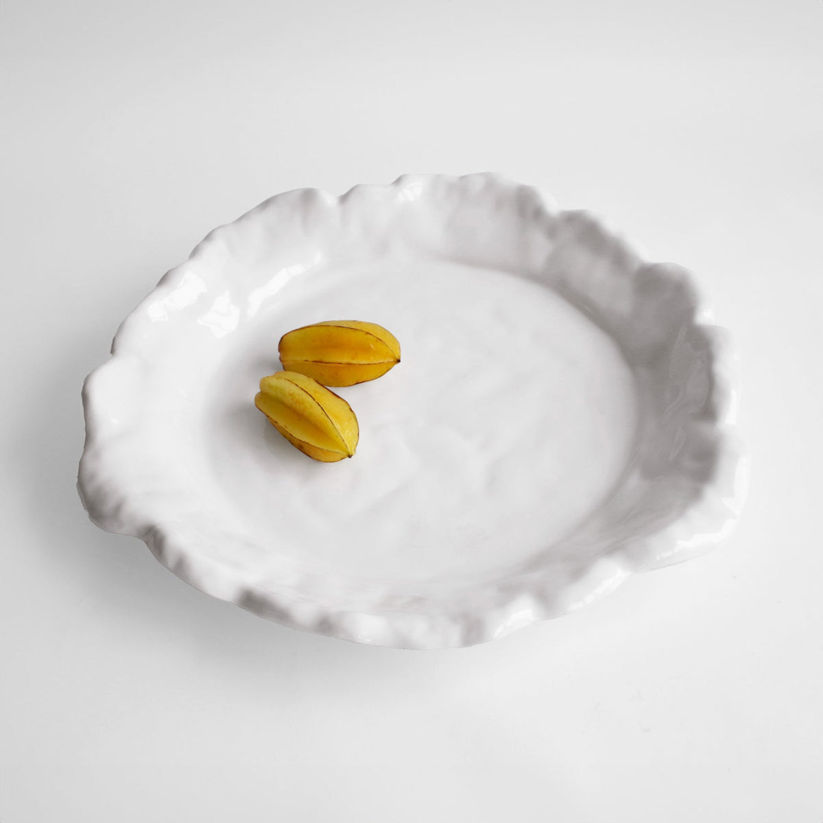 VIDA Havana Extra Large Round Platter (White)