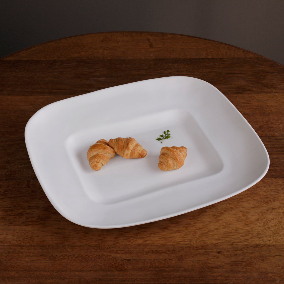 VIDA Nube Extra Large Rectangle Centerpiece (White)