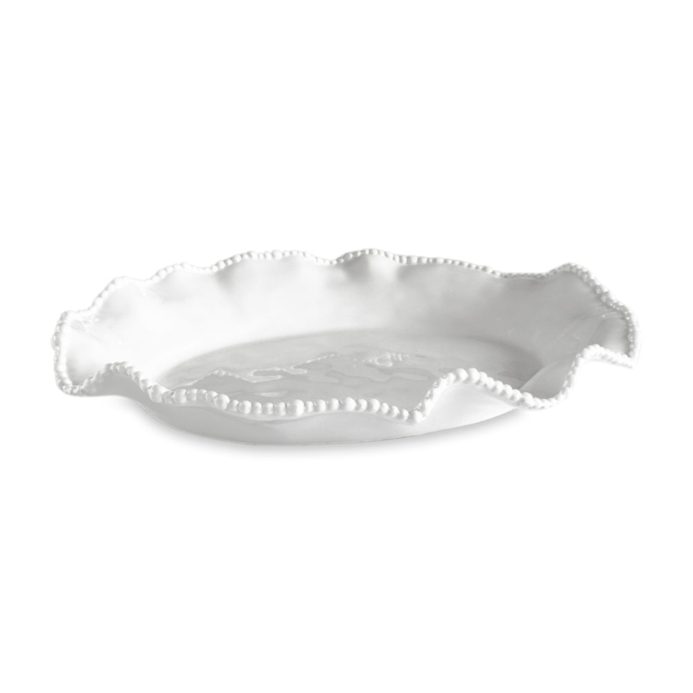 VIDA Alegria Oval Platter (White)