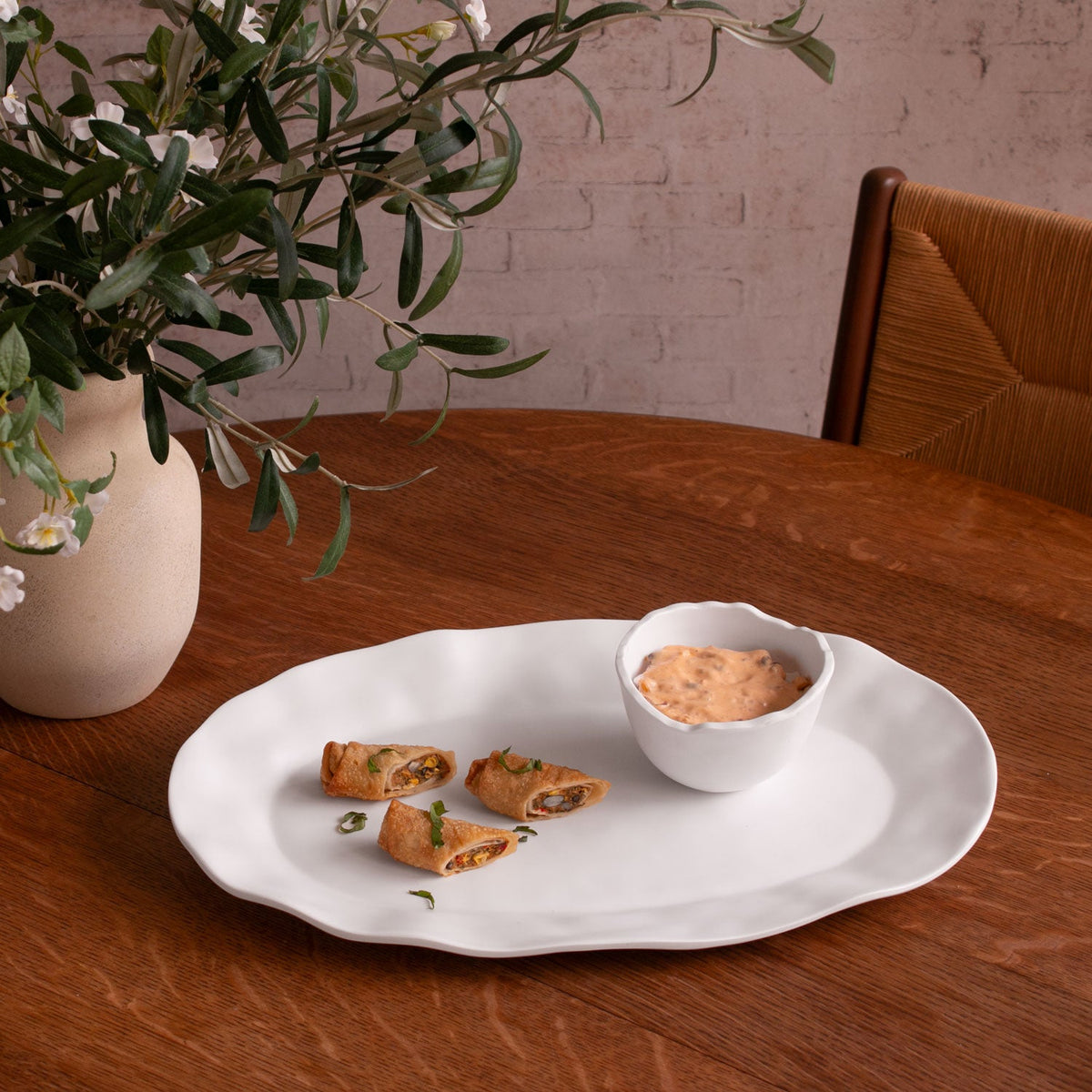 VIDA Nube Osaka Small Bowl  White
