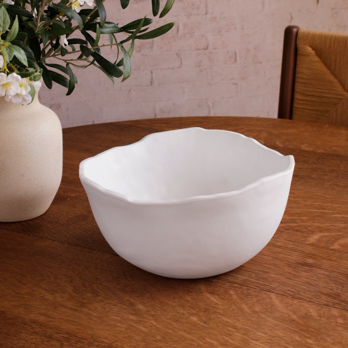 VIDA Nube Osaka Medium Bowl  White