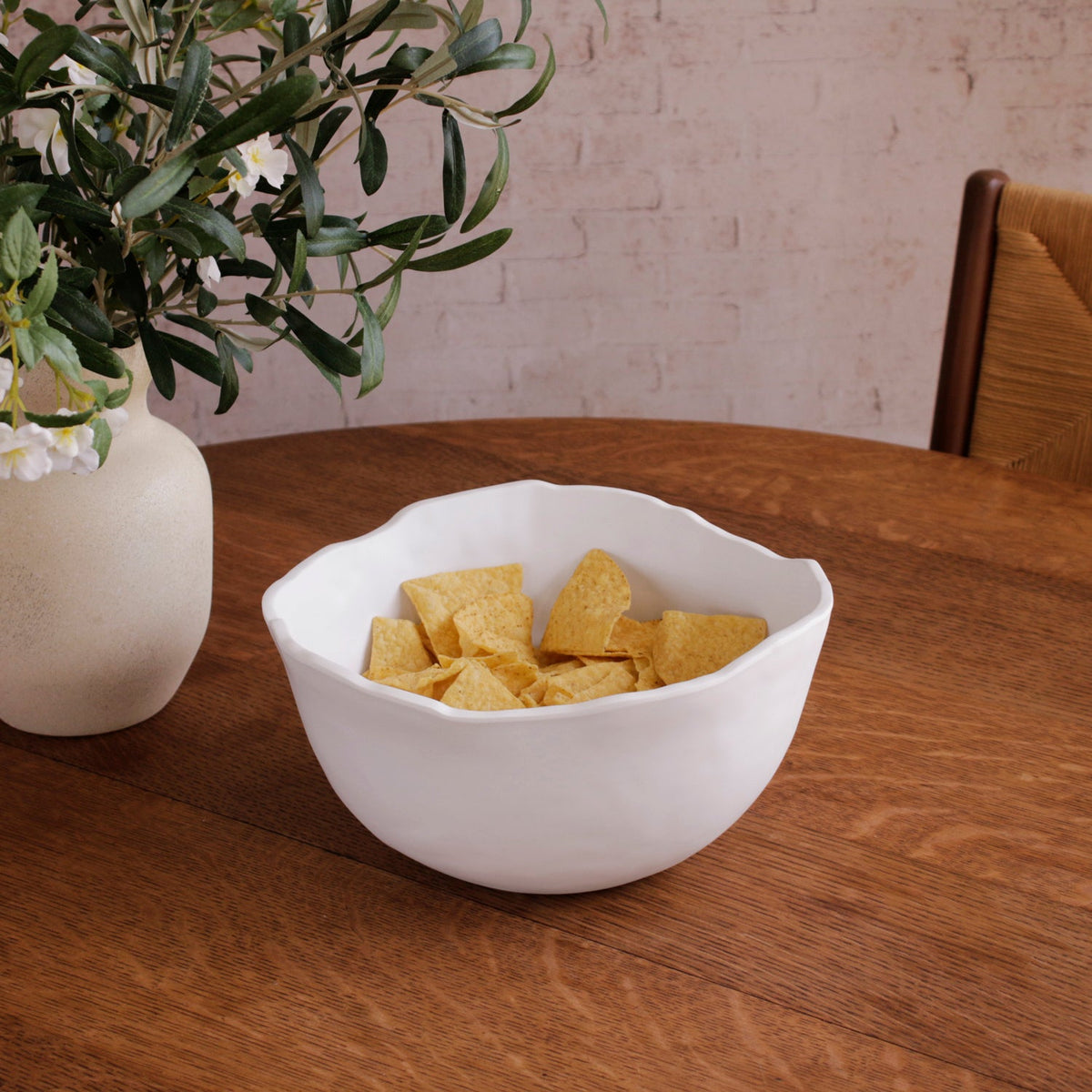 VIDA Nube Osaka Medium Bowl  White
