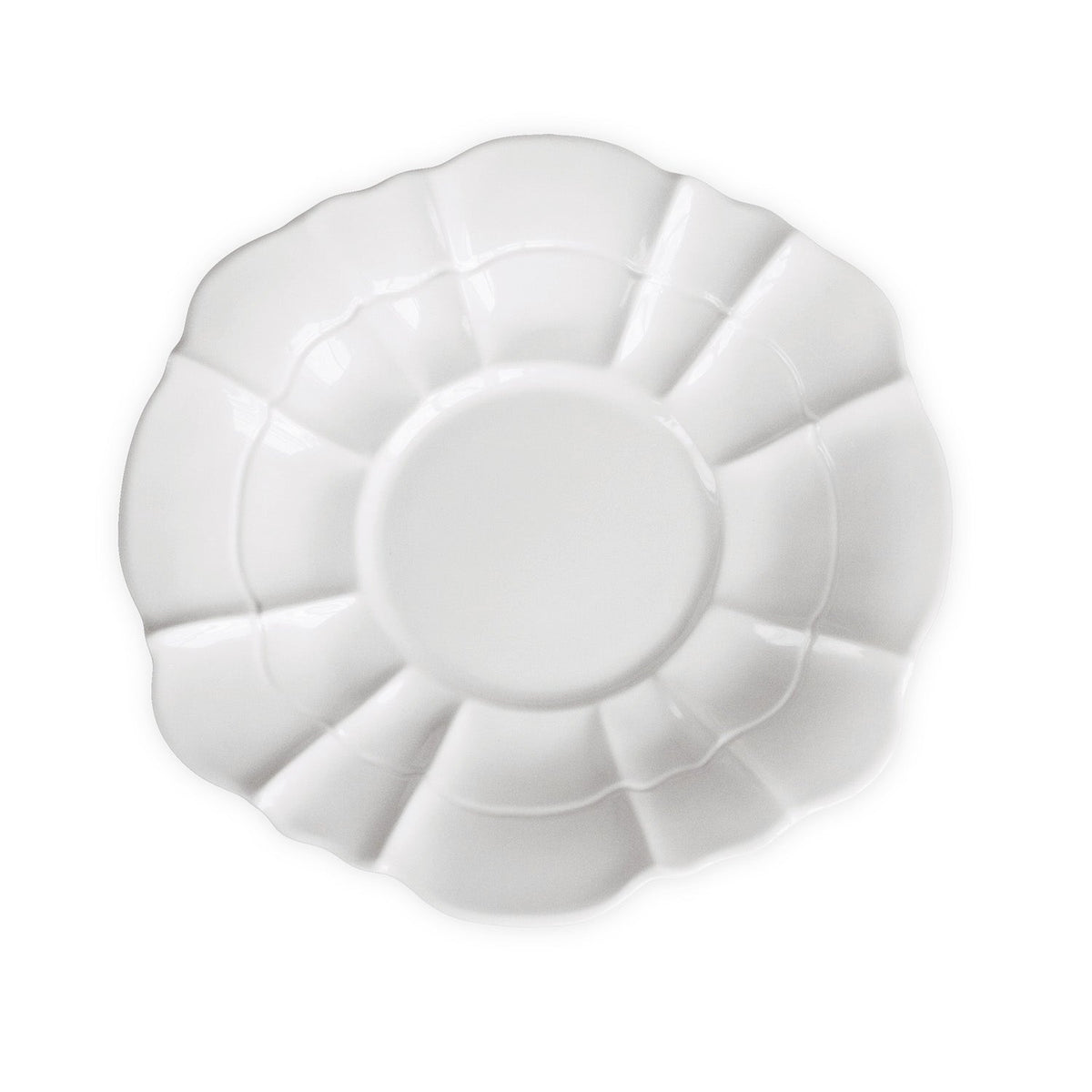 VIDA Tuscany Round Platter  (White)