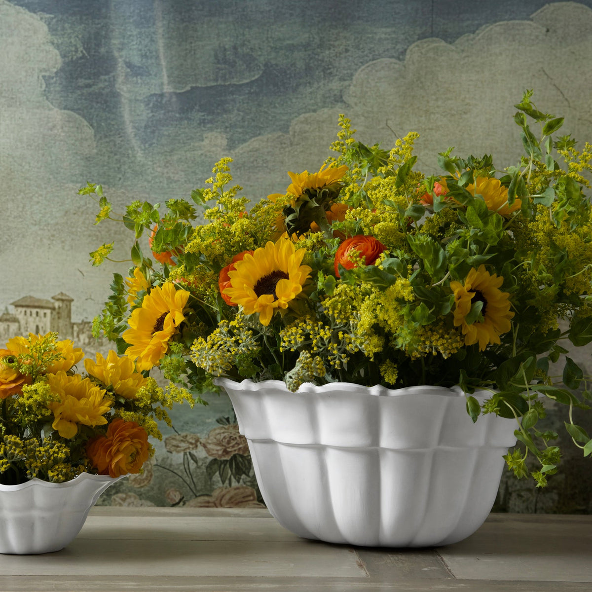 VIDA Tuscany Extra Large Centerpiece/Punch Bowl (White)
