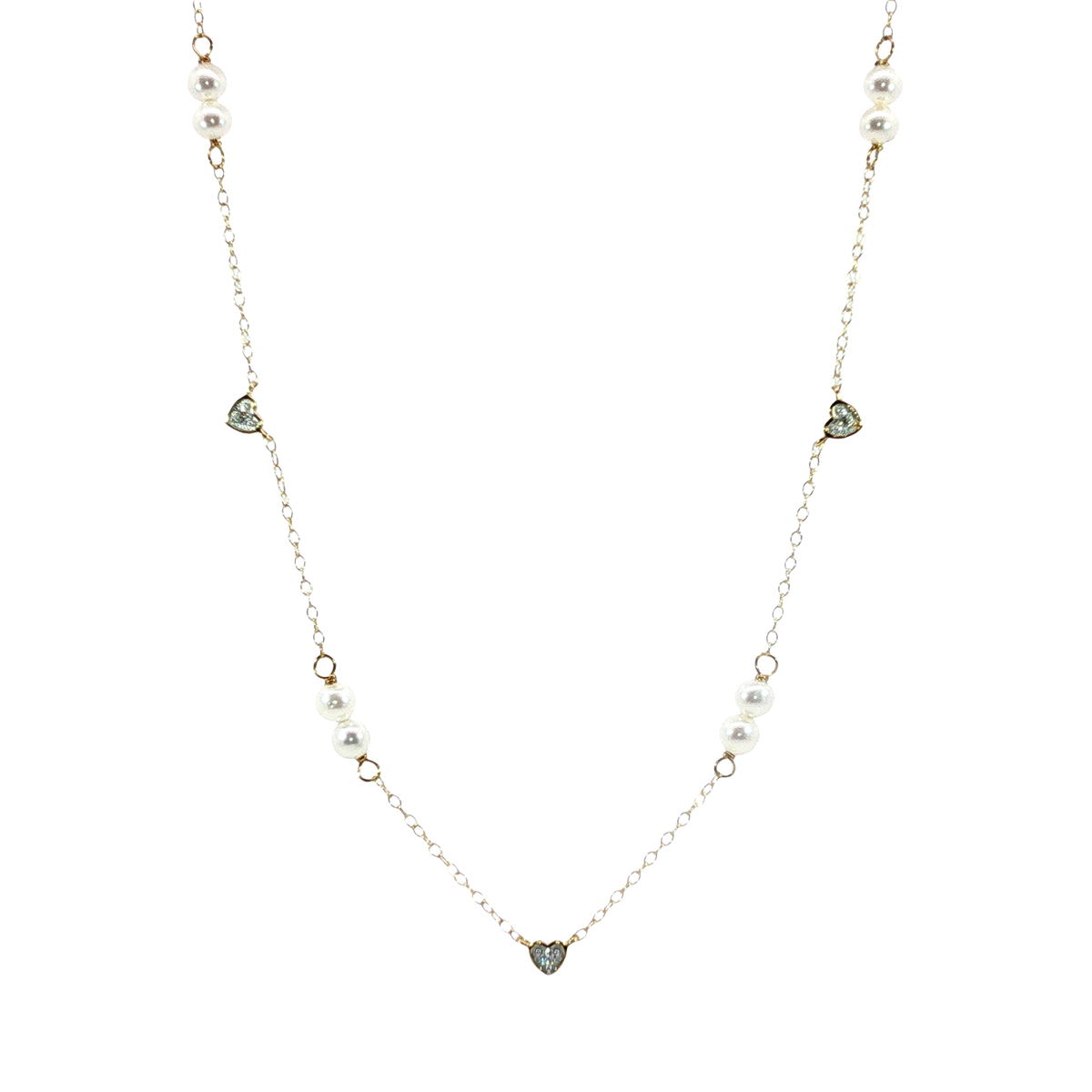 14K White Gold Necklaces | Carroll's