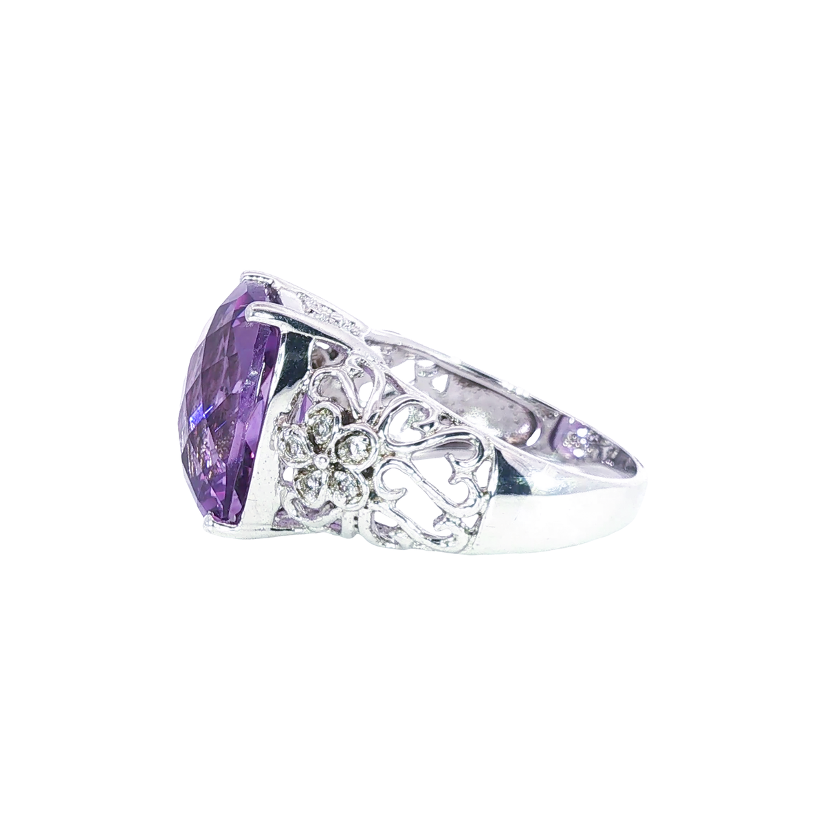 925 White Silver Fashion Rings | Carroll's (view 2)