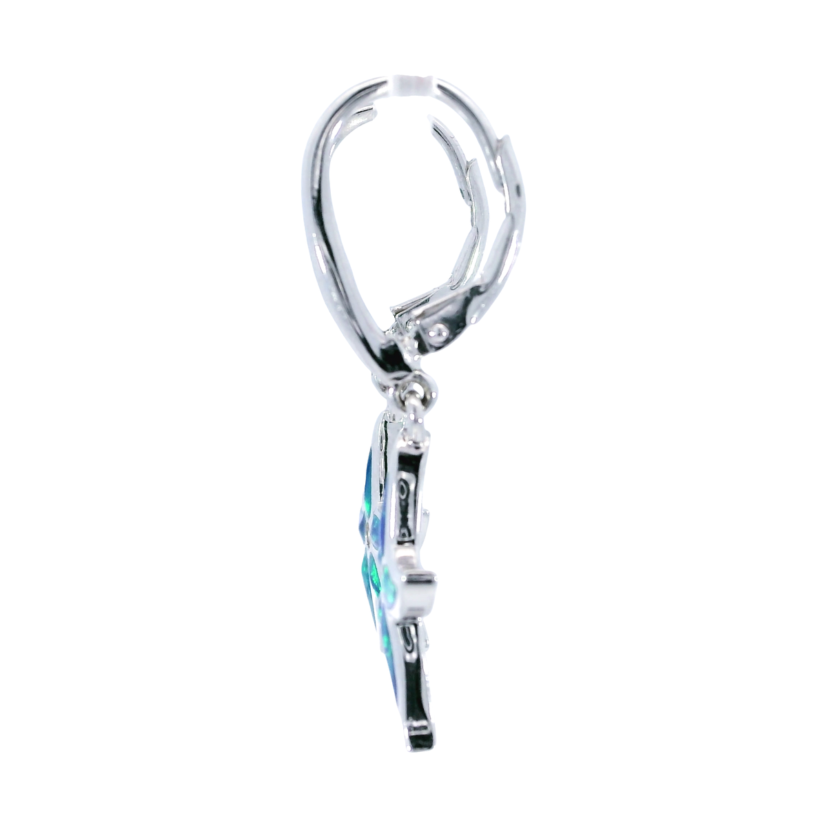 925 White Silver Earrings | Carroll's (view 2)