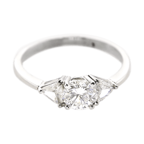 Estate 950 Diamond Engagement Rings | Carroll's