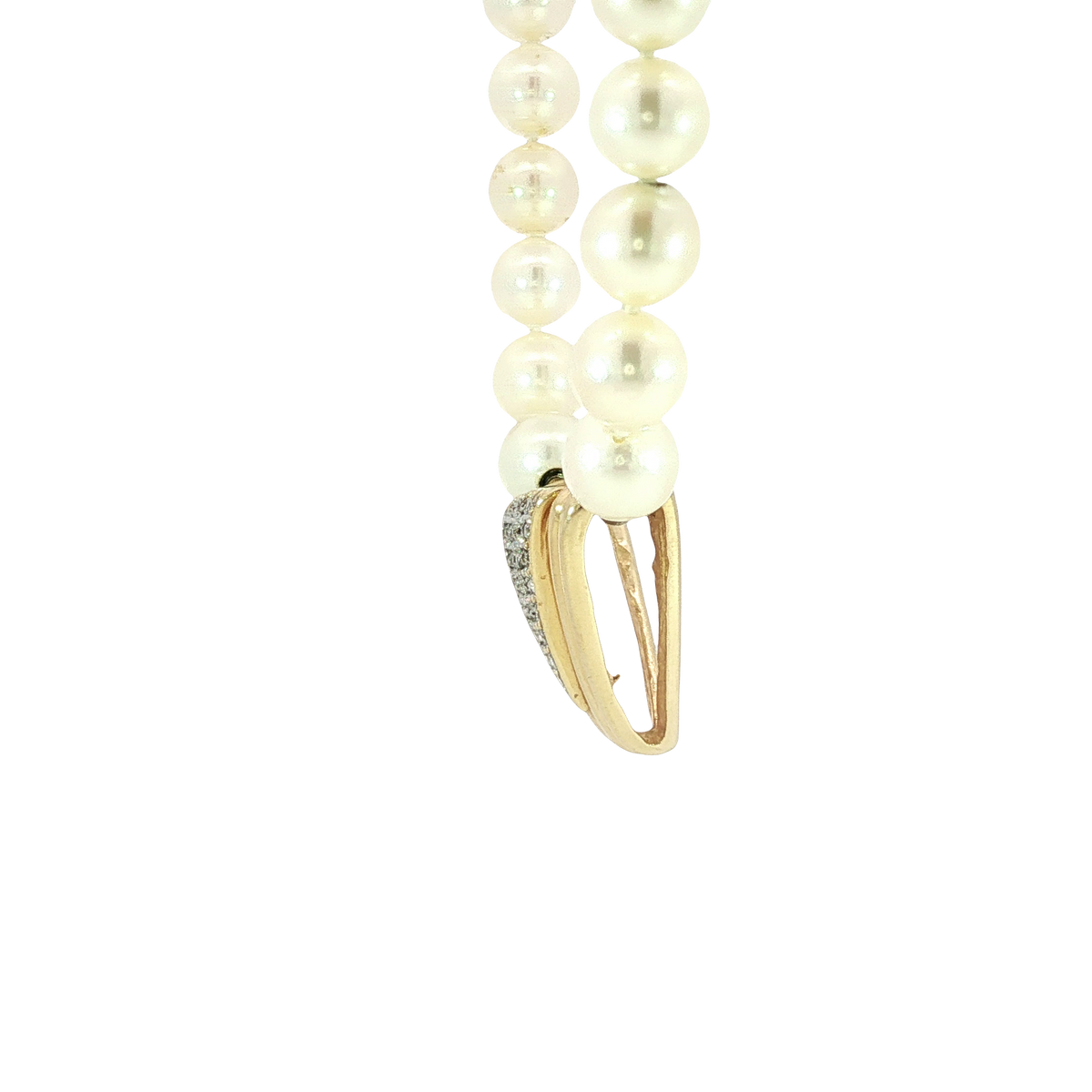 Estate 18K Diamond Necklaces | Carroll's (view 4)