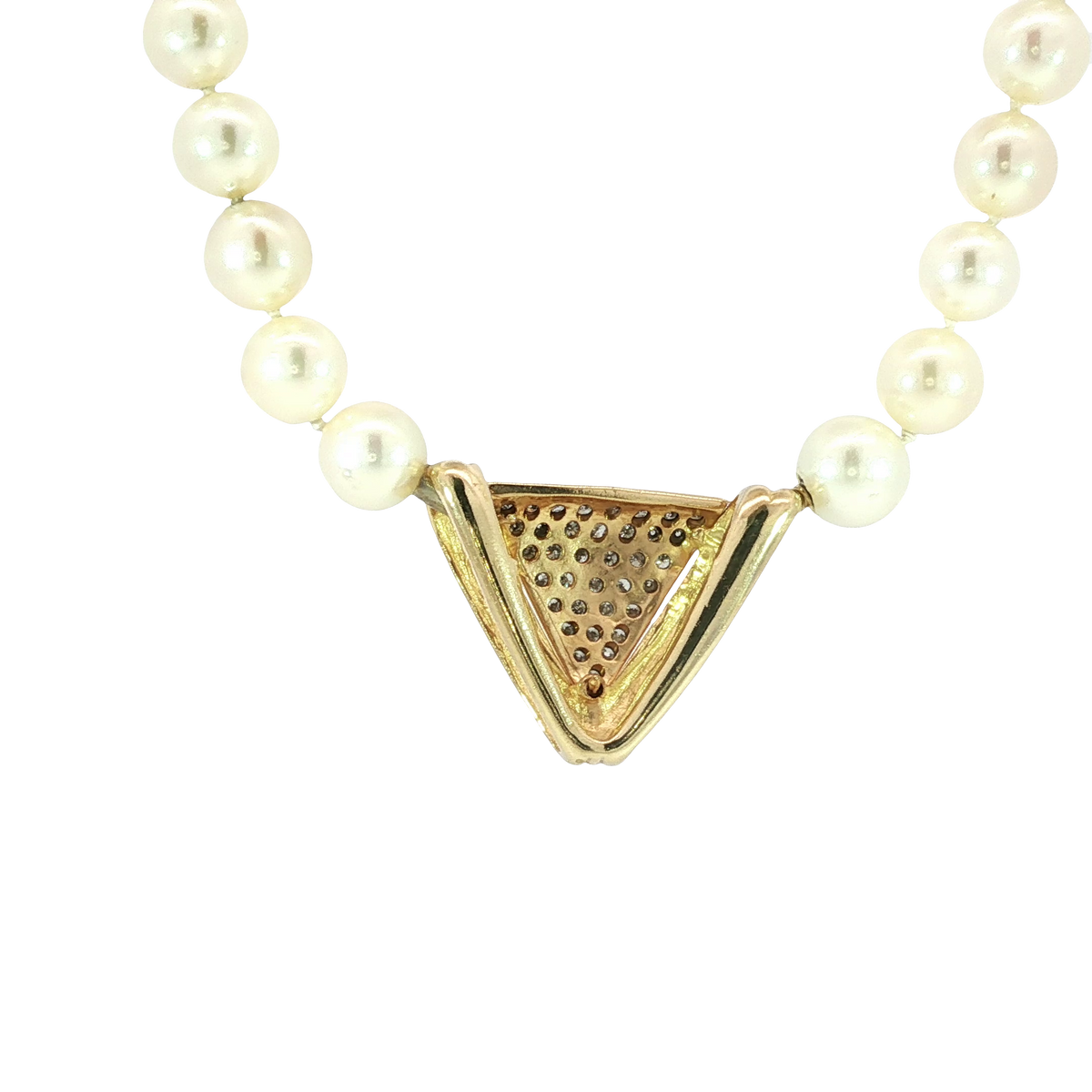 Estate 18K Diamond Necklaces | Carroll's (view 3)