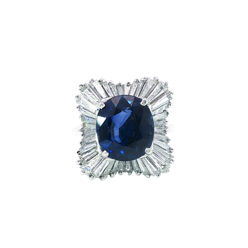 Estate 950 Sapphire Fashion Rings | Carroll's