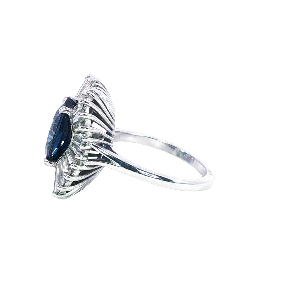 Estate 950 Sapphire Fashion Rings | Carroll's (view 2)