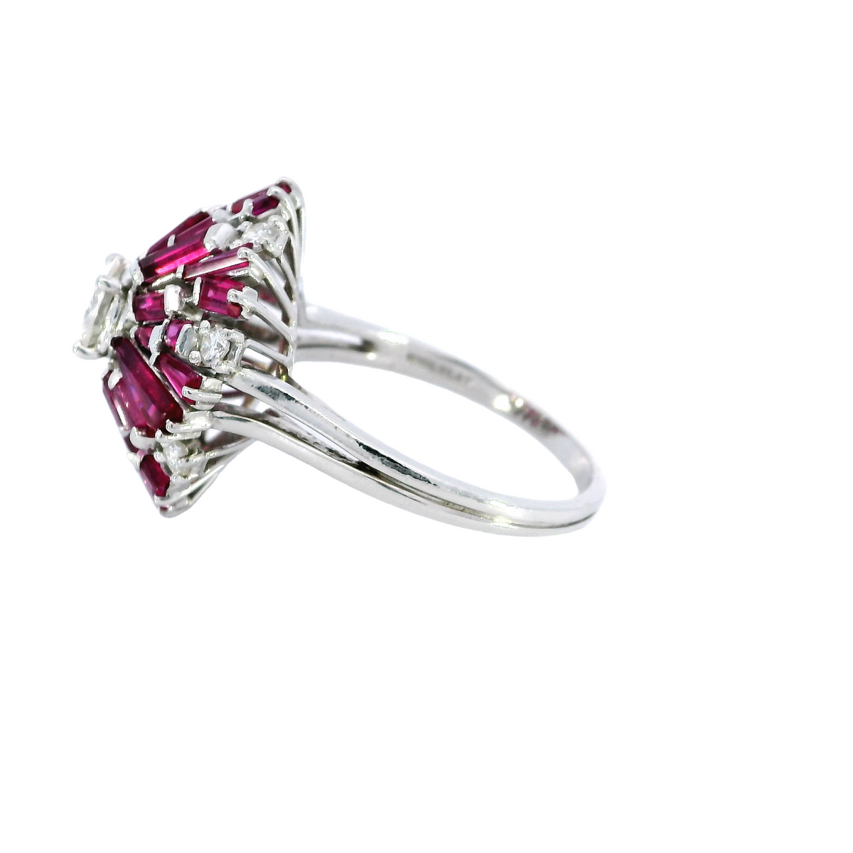 Estate 950 Diamond Fashion Rings | Carroll's (view 3)