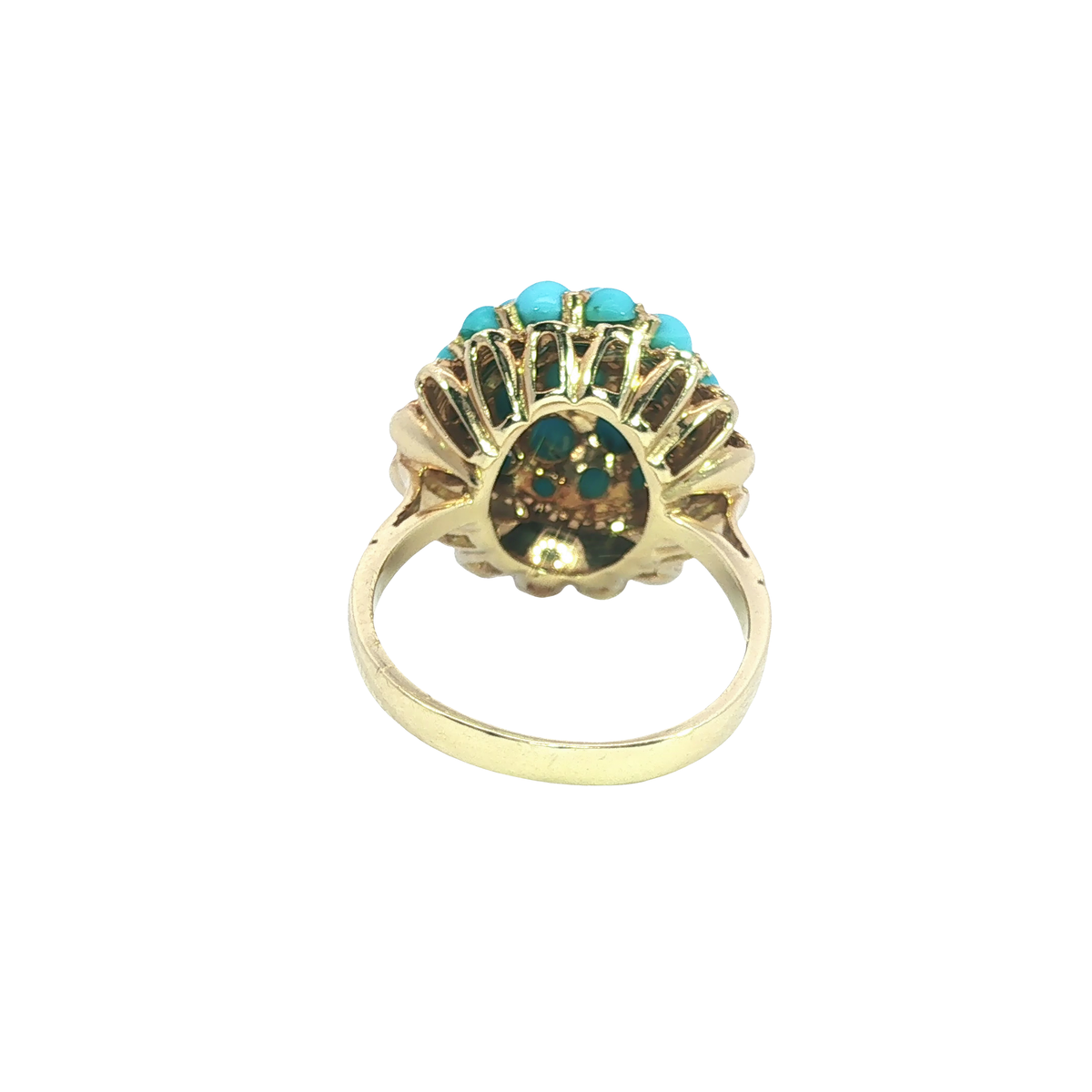 Estate 18K Turquoise Fashion Rings | Carroll's (view 3)