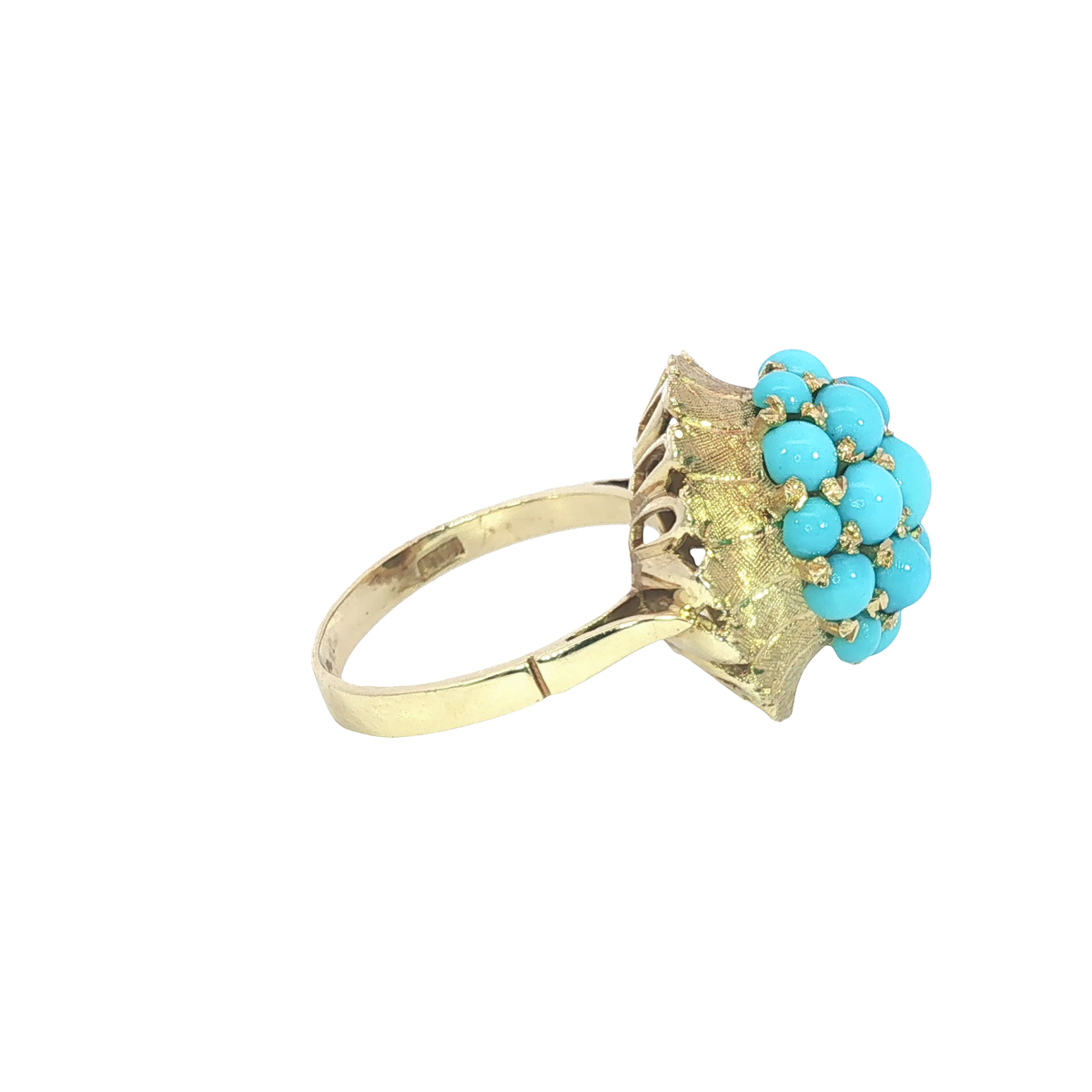 Estate 18K Turquoise Fashion Rings | Carroll's (view 4)
