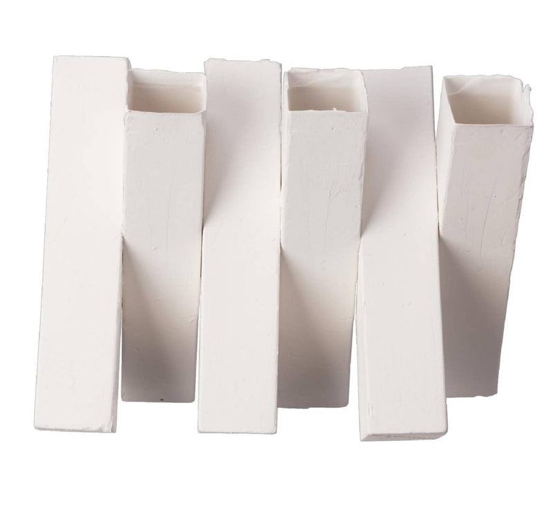 White Matte 3D Printed Ceramic Vase - White