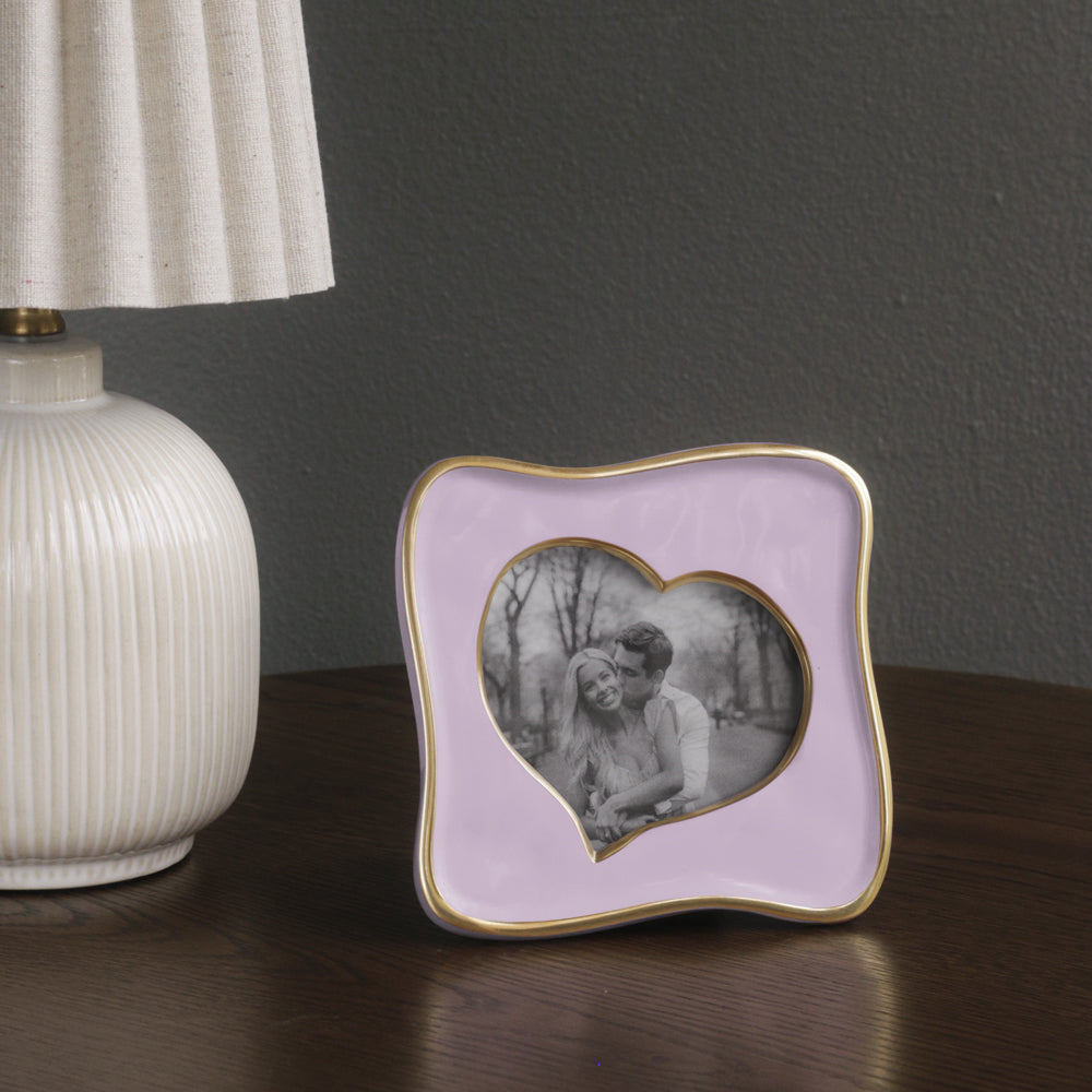 FRAME Encanto Curved Heart 5 x 5 (Lilac)