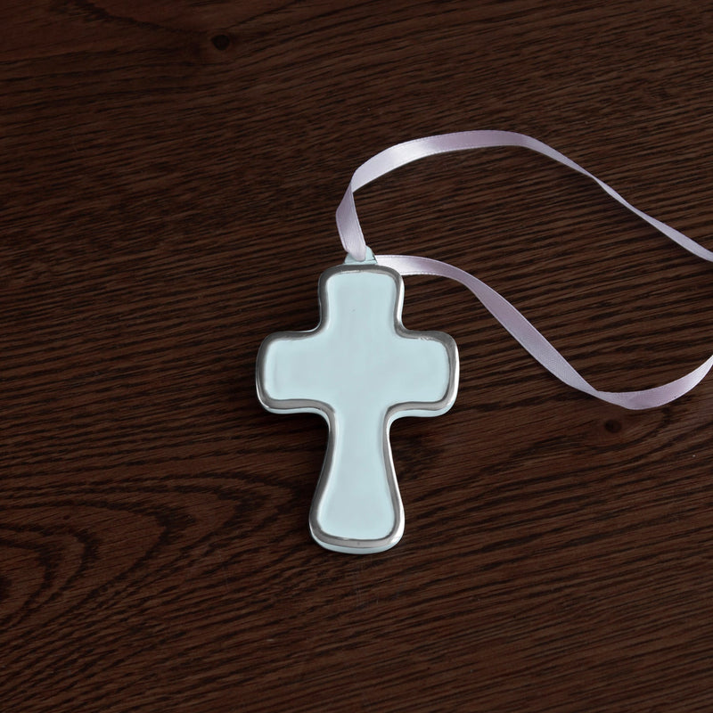 ENCANTO  Athens Cross Ornament (Sky Blue)