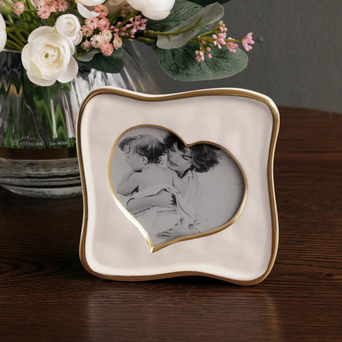 FRAME Encanto Curved Heart 5 x 5 (Cream)