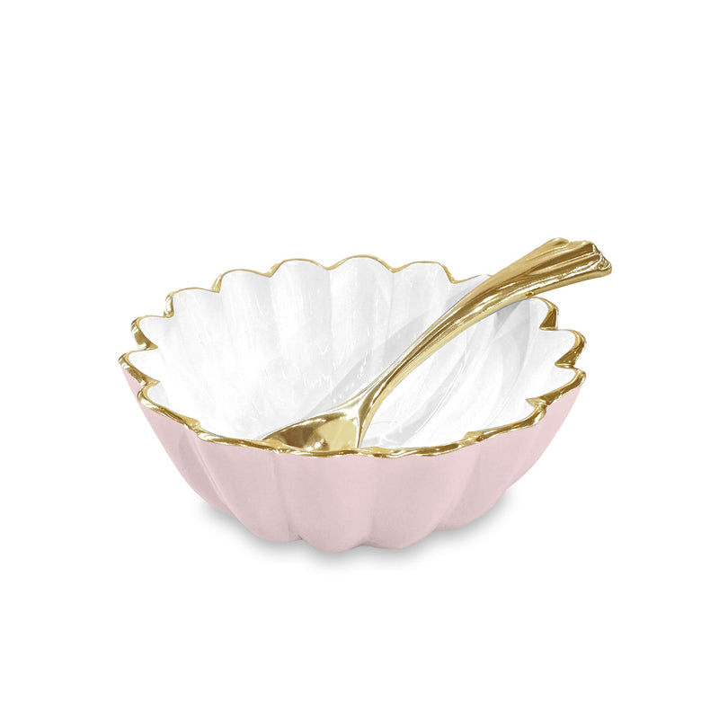 ENCANTO Vienna Mini Bowl with Spoon (Camellia and White)