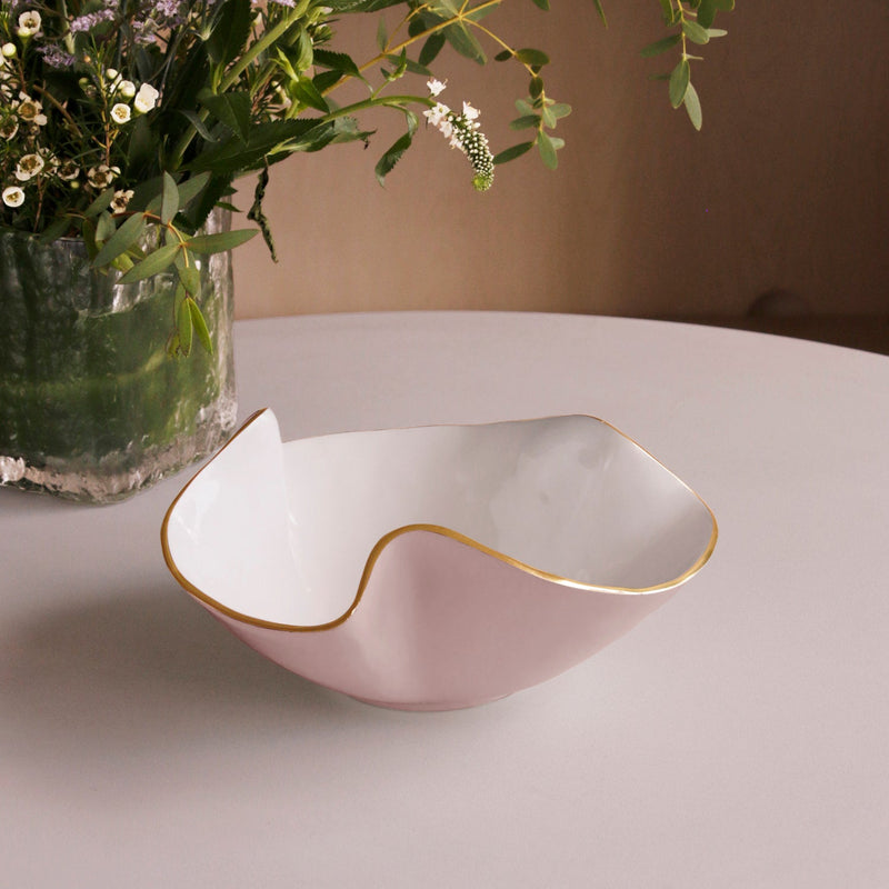 ENCANTO Aries Small Bowl Camellia and White