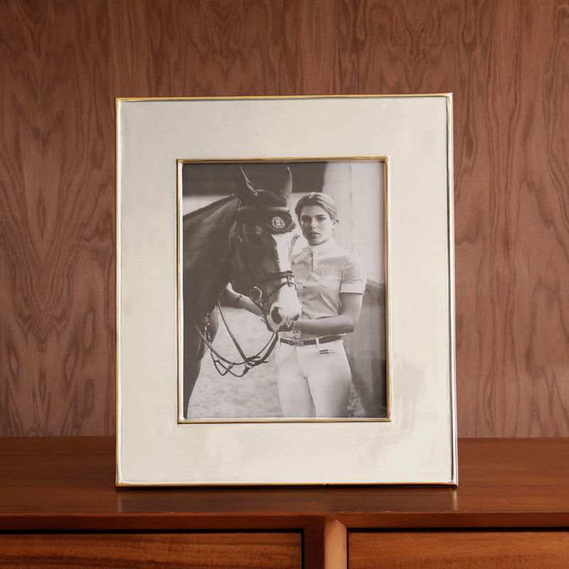 FRAME Encanto Jason  8 x 10 Cream