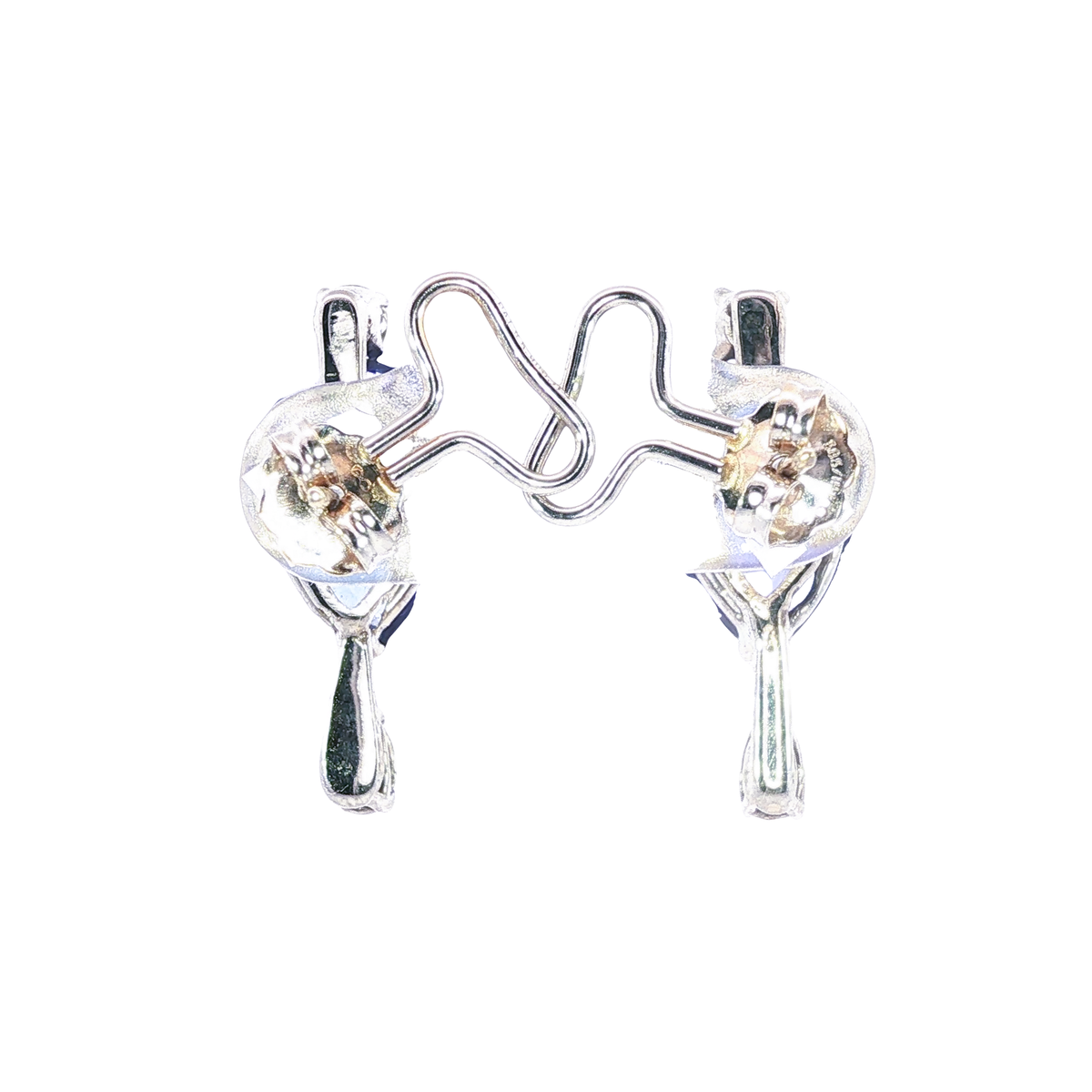 Estate 14K Tanzanite Earrings | Carroll's (view 3)