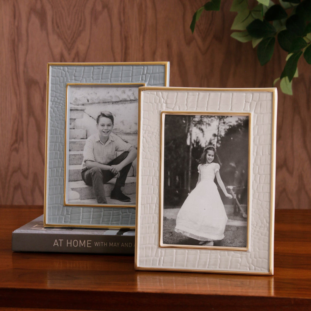 FRAME Encanto Croc 4 x 6 Cream