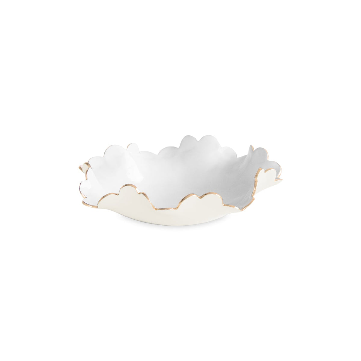 ENCANTO Colette Small Bowl (Cream and White)