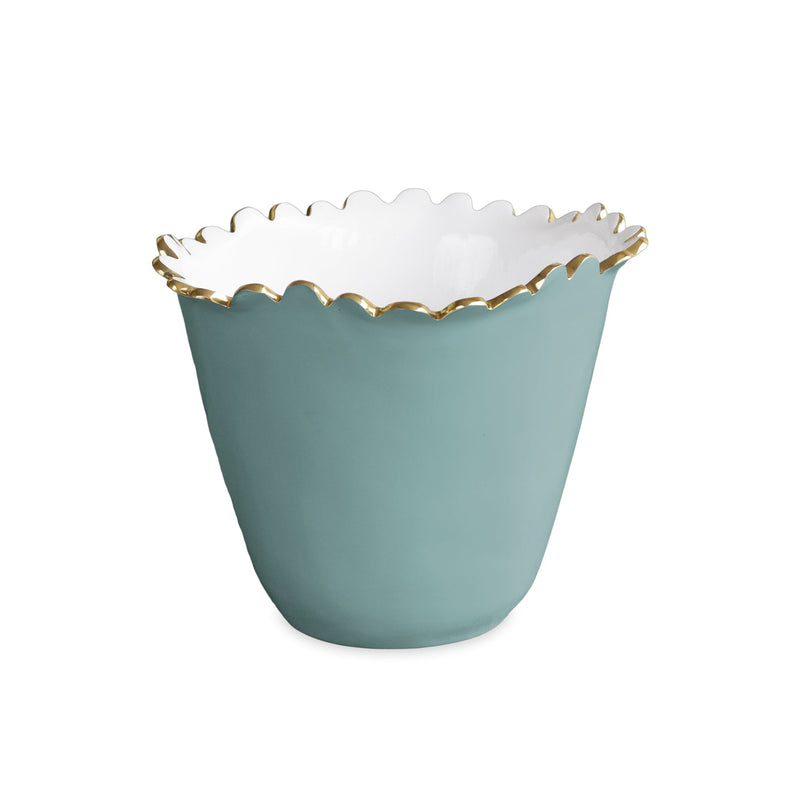 ENCANTO Colette Ice Bucket (Turquoise and White)
