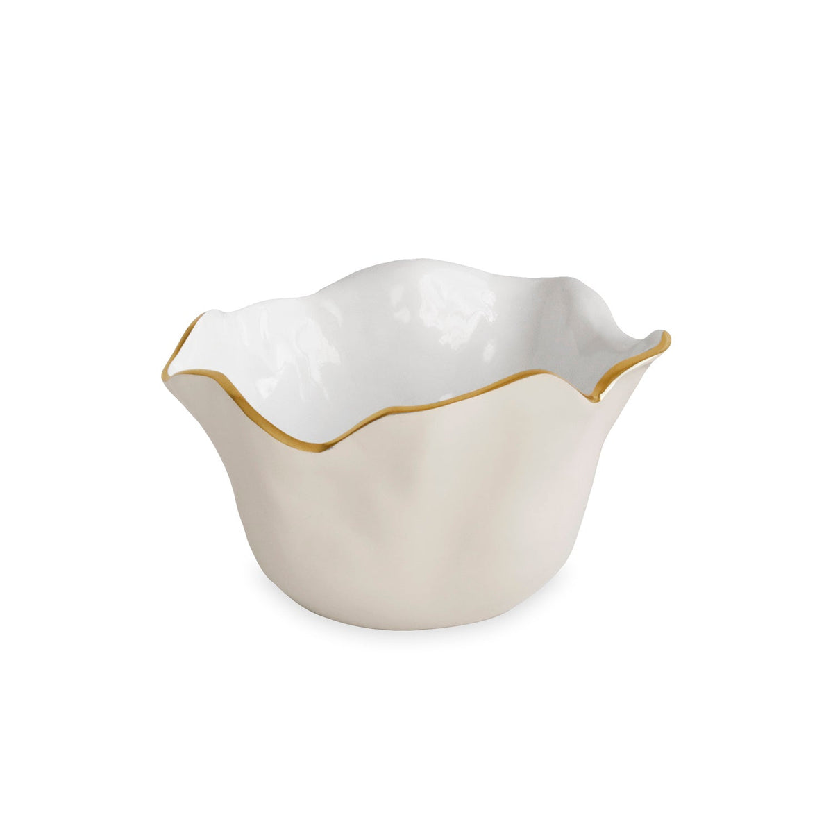 ENCANTO Carola Medium Bowl (Cream and White)