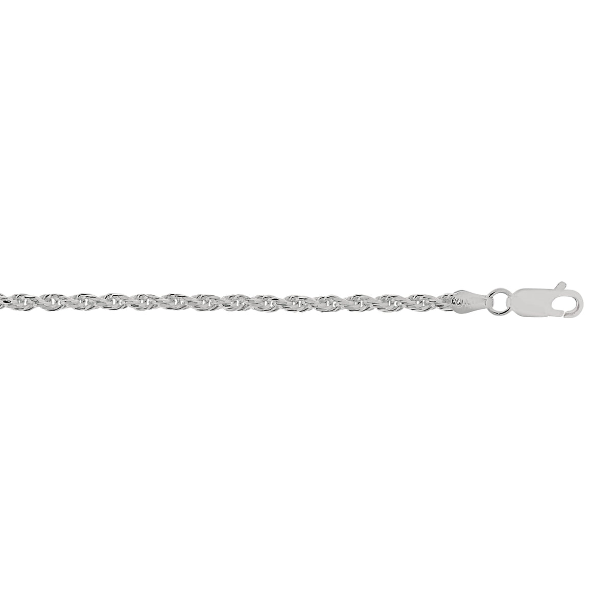 925 White Silver Chains | Carroll's