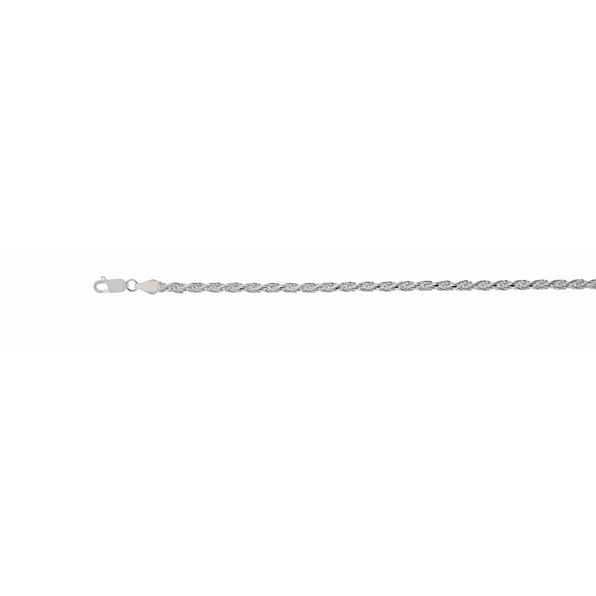 925 White Silver Anklets | Carroll's
