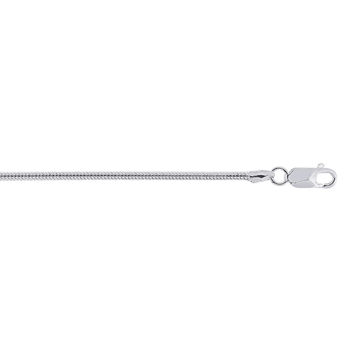 925 White Silver Chains | Carroll's