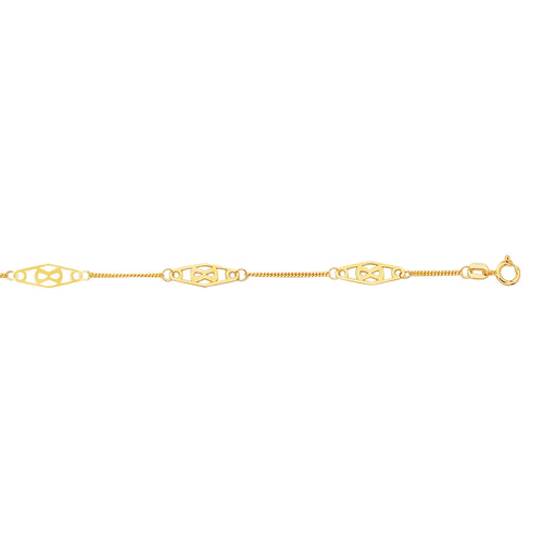 14K Yellow Gold Anklets | Carroll's