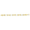 14K Two-Tone Gold Alternating Three Plus One Heritage Link Bracelet
