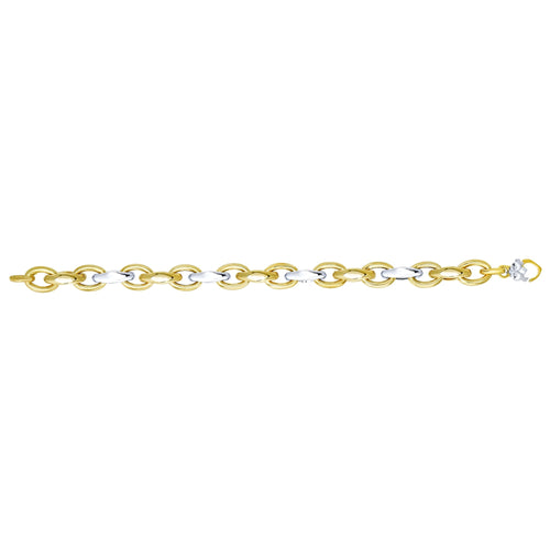 14K Two-Tone Gold Bracelets | Carroll's