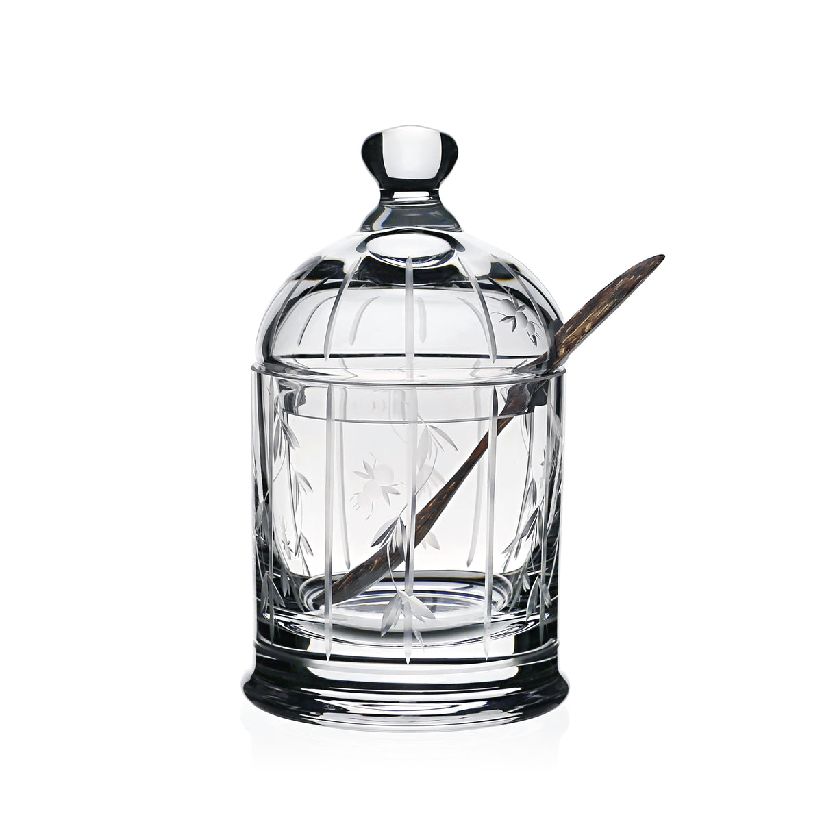 William Yeoward Crystal Abby Honey Jar & Spoon