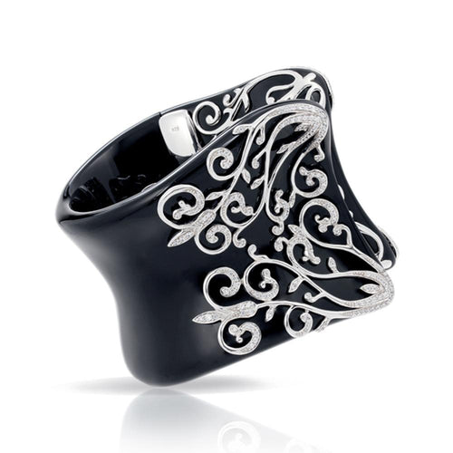 Anastacia Bangle in black