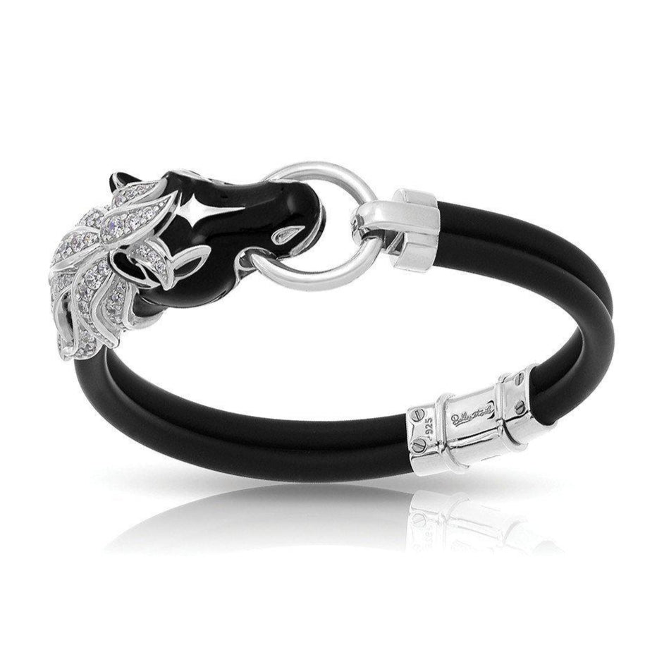 Cheval Bangle in black