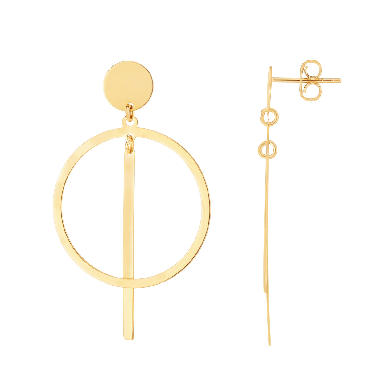14K Yellow Gold Earrings | Carroll's