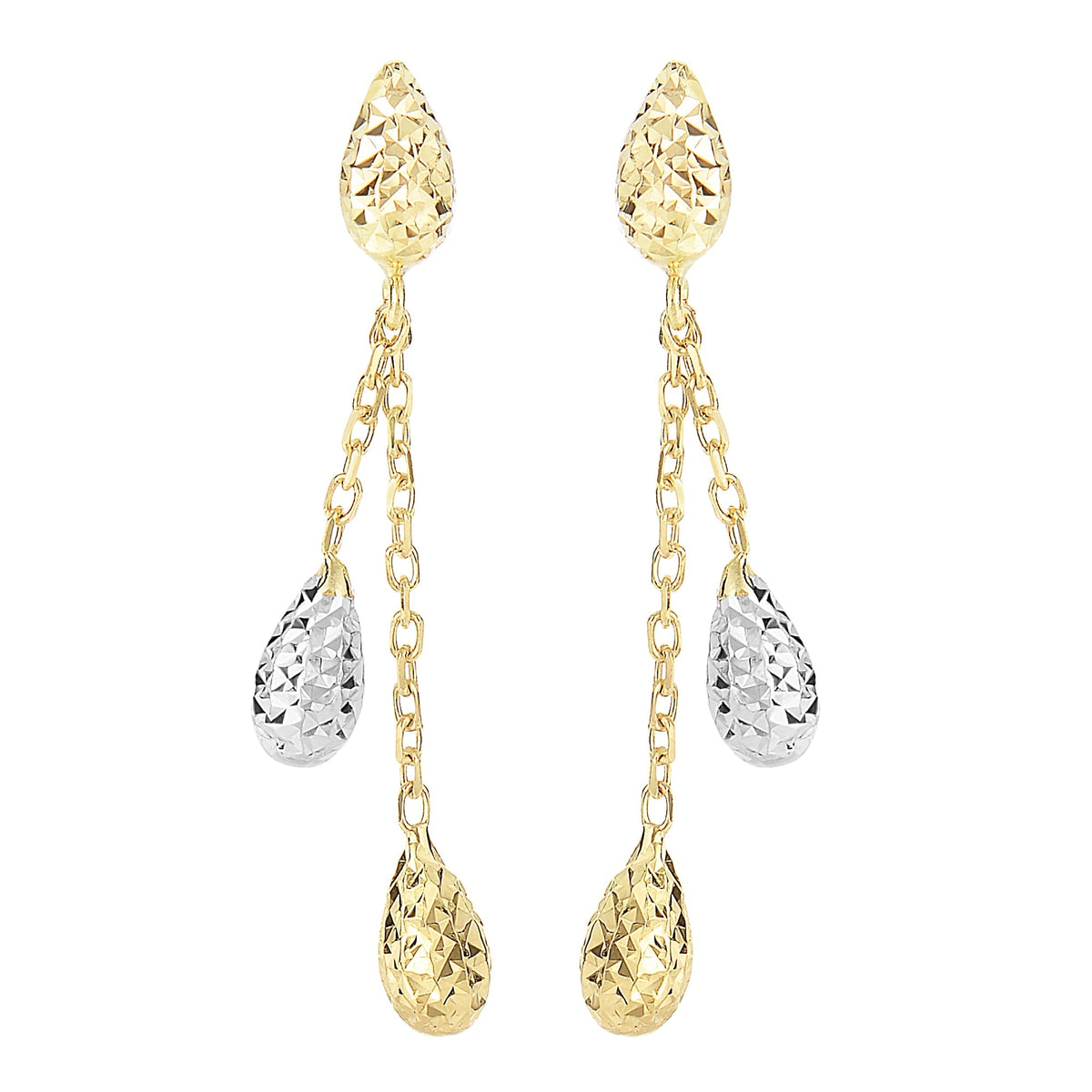 Royal Chain Diamond Earrings | Carroll's
