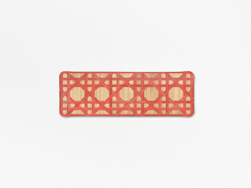 Coral Epoch Oblong Tray