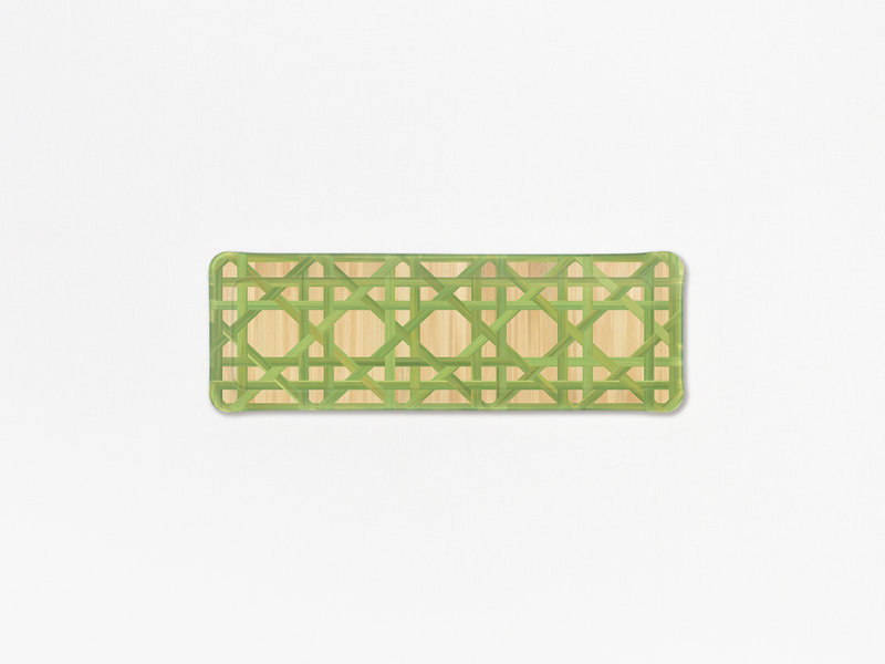 Green Epoch Oblong Tray