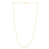 14K Yellow Gold 1.3mm Figaro Chain Anklet
