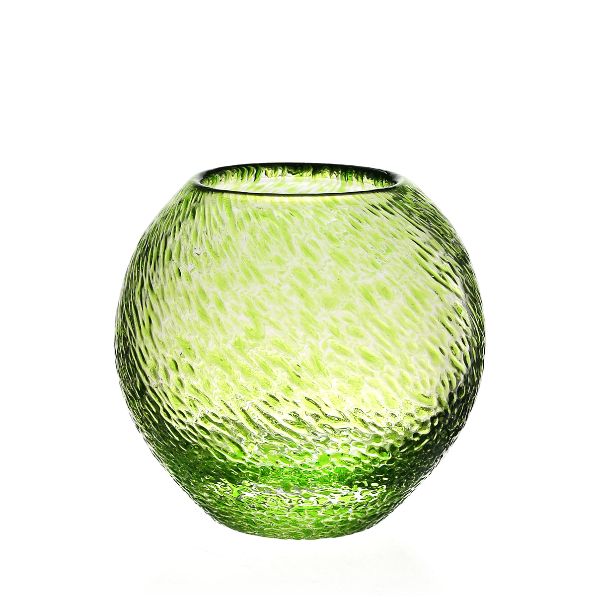 William Yeoward Crystal Florence Citrine Globe Vase — Small
