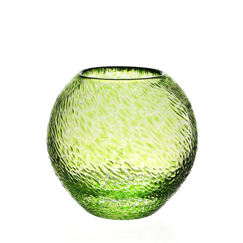 William Yeoward Crystal Florence Citrine Globe Vase — Small