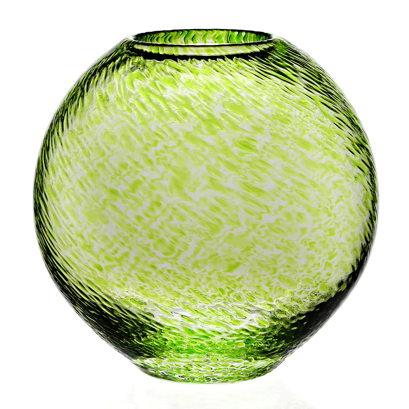 William Yeoward Crystal Florence Citrine Globe Vase — Large