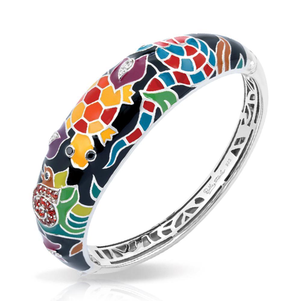 Galapagos Bangle in black